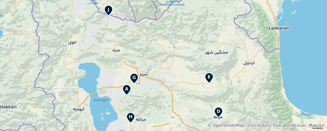 Mapa Must-see Markets