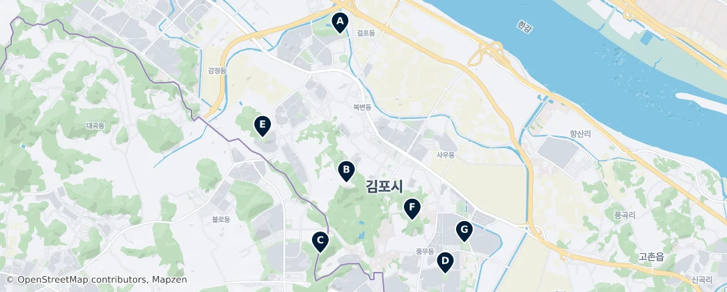 Parks & Nature — 地图