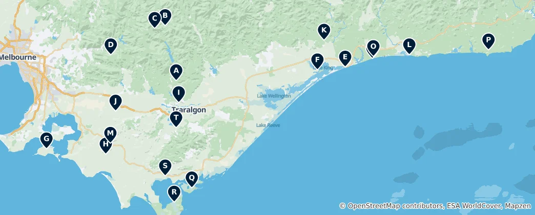 Map of Parks and Natural Reserves