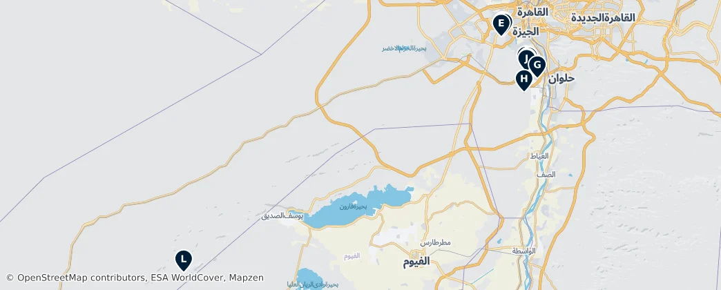 Giza Essentials — Map