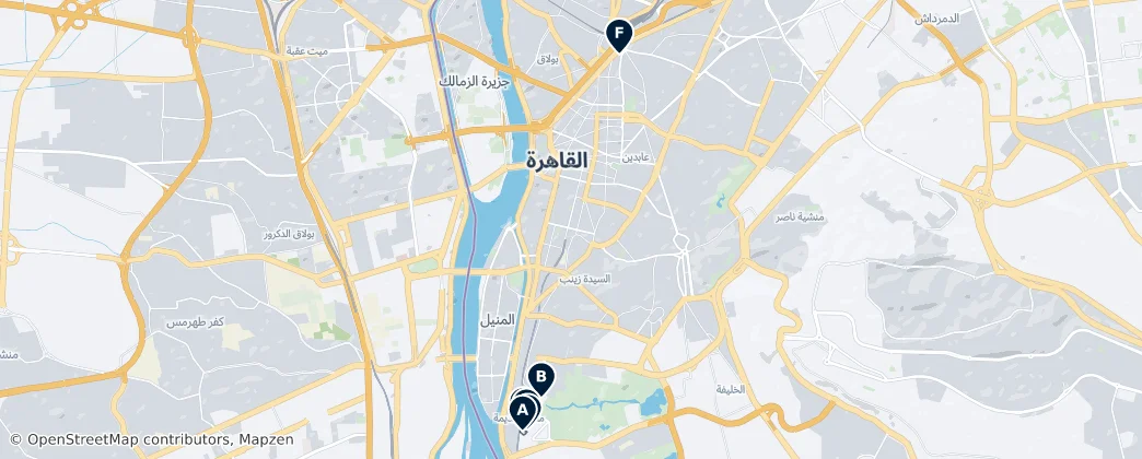 Historic Churches and Mosques — Map