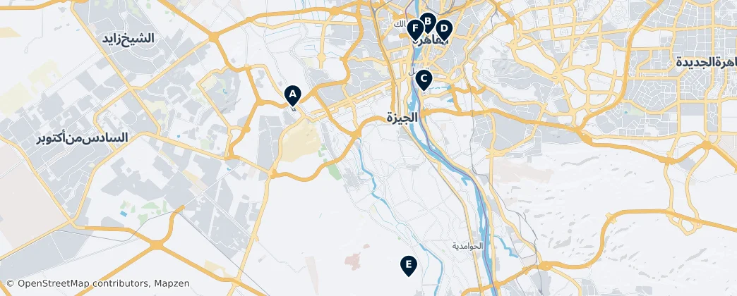 Top Museums — Map