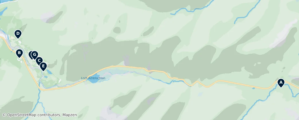 Carte de Camping et séjours en chalet
