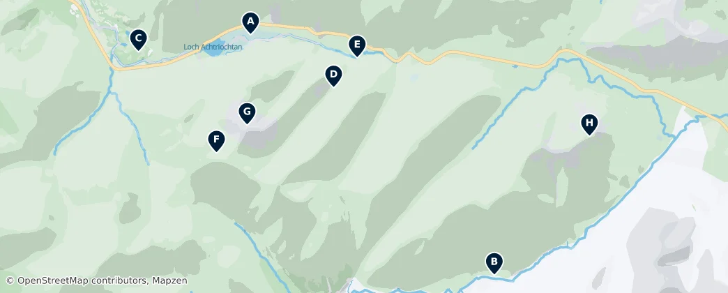 Carte de Vues Panoramiques Écossaises