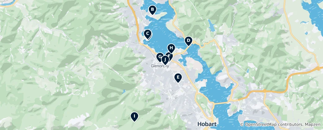 Mappa di Glenorchy Essentials