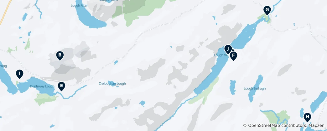 Mapa Glenveagh Essentials