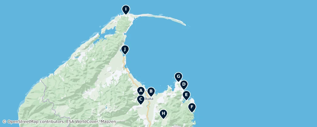 Outdoor Facilities & Camping — mapa