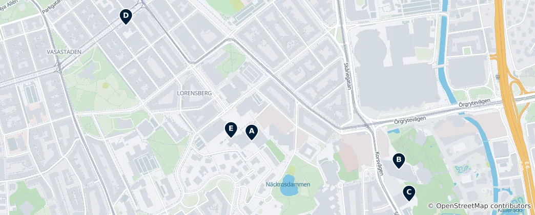 Mapa de Top Museums in Gothenburg