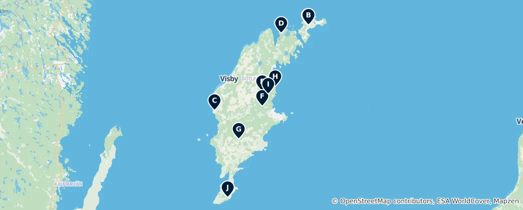 Mapa Natural Wetlands