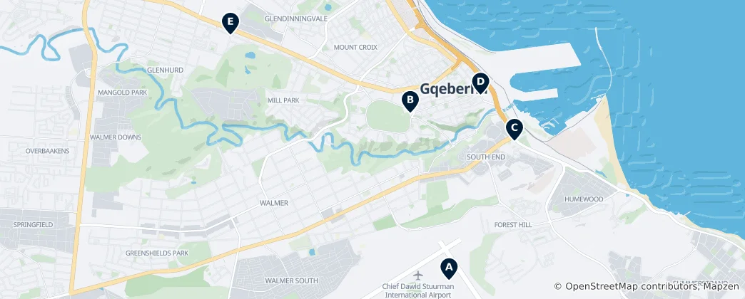 Map of Museums & Art Centers