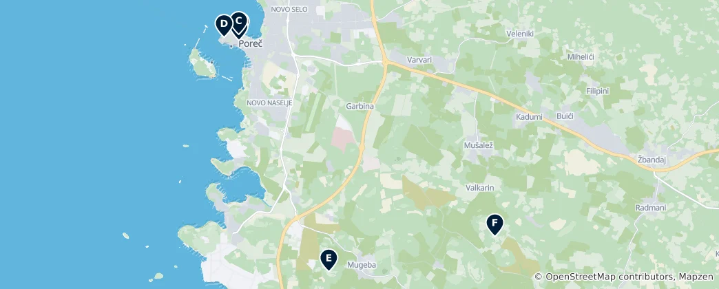Map of Historic Sites and Ruins