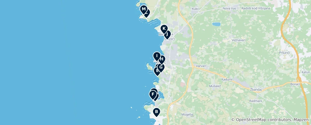 Mapa de Regional & Italian Flavors
