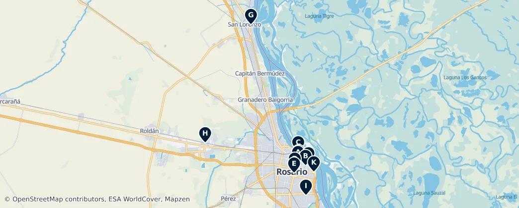 Museums & Art Centers — Mapa