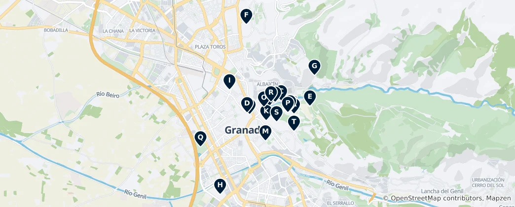 Map of Museums & Galleries