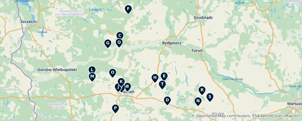 Map of Historic Religious Sites