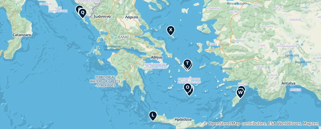 Map of Best Beaches