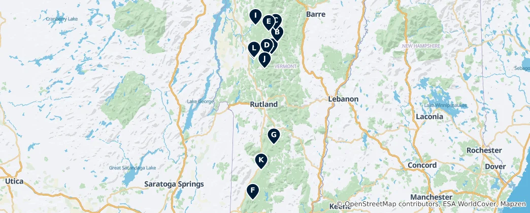 Mapa de Hidden Nature Gems