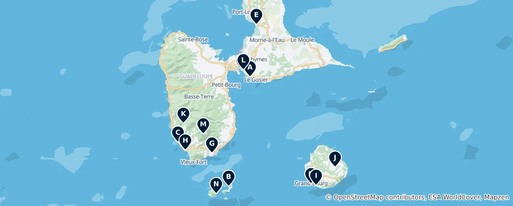 Mappa di Regional Heritage