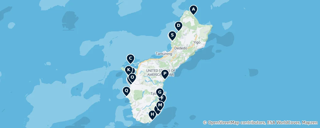 Beaches and Shipwrecks Haritası