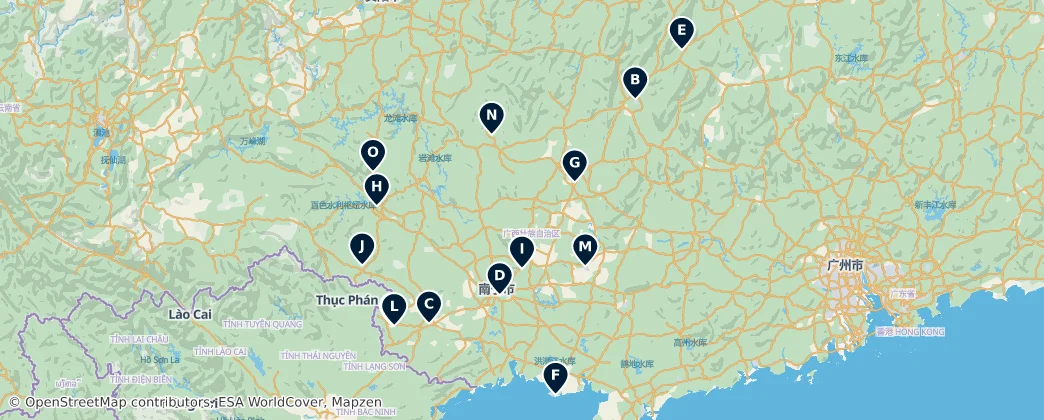 Cultural Landmarks – Mapa