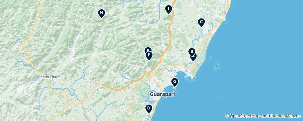 Mapa Hidden Nature Gems