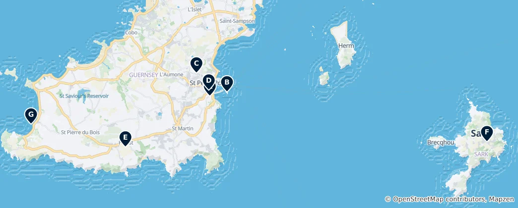 Mappa di Museums & Culture