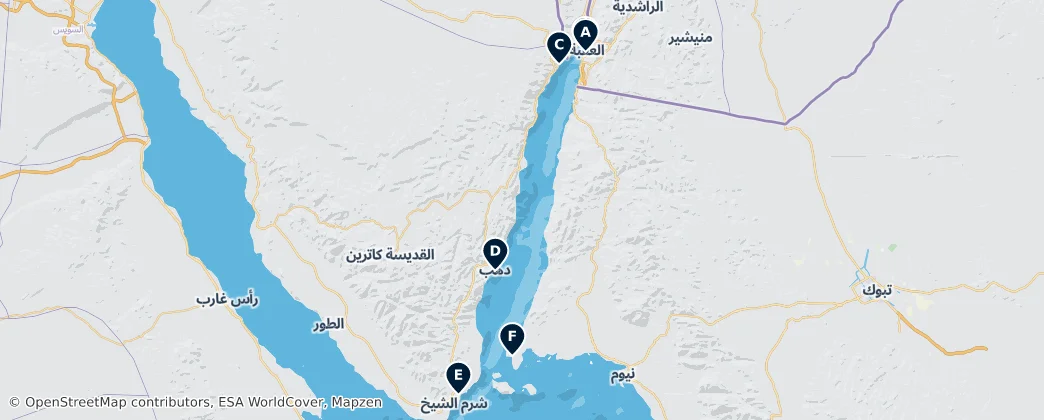 Historical Sites & Ruins — Map