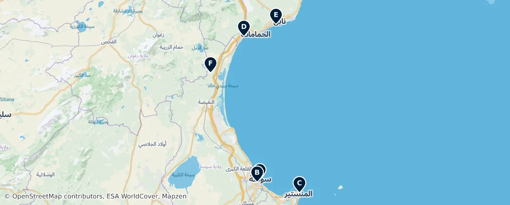 Historical Sites & Ruins 지도