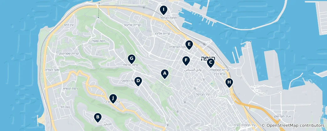 Mapa Sacred Sites