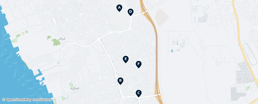 Hamad Town Essentials — Mapa
