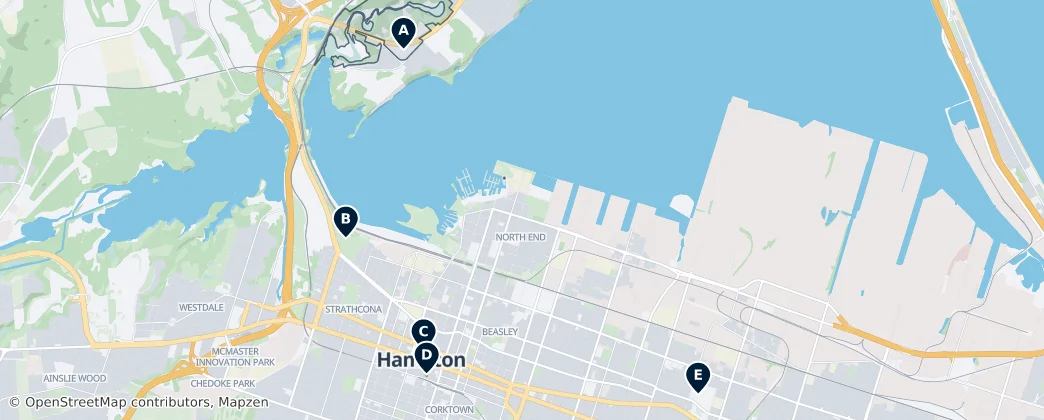 Best of Hamilton — Map