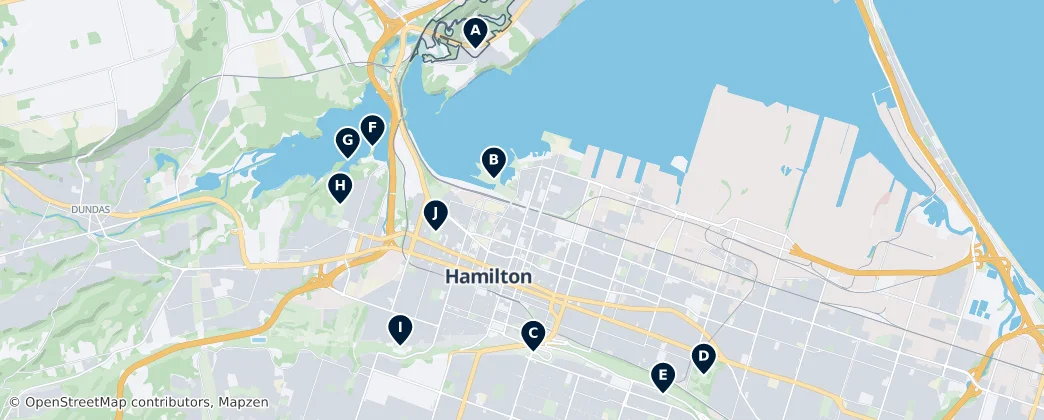 Parks and Nature — Map