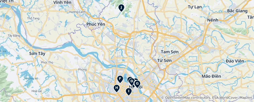 Map of Cultural Attractions