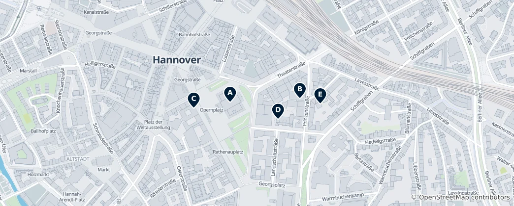Mappa di Theatre & Performance