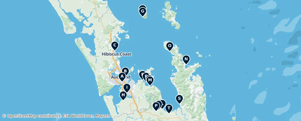 Historic Fortifications and Memorials — mapa