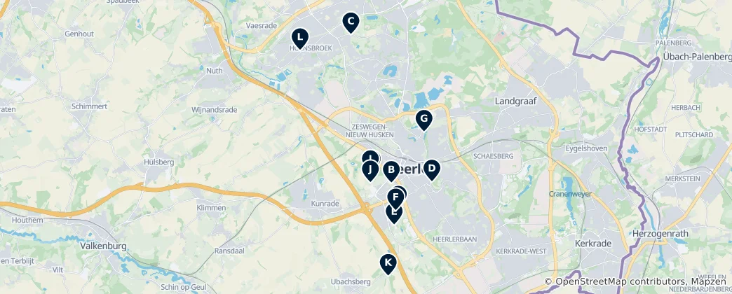 Hidden Heritage of Heerlen Haritası