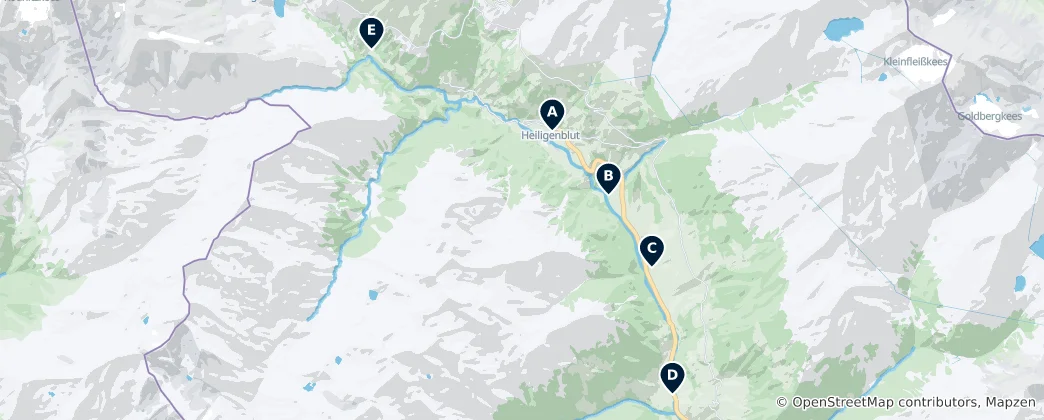 Map of Historic Churches and Chapels