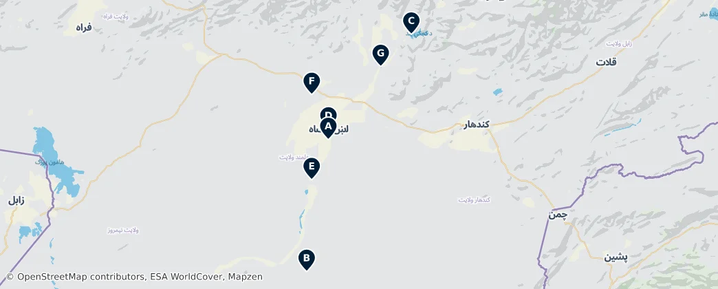 Helmand Essentials — Harita