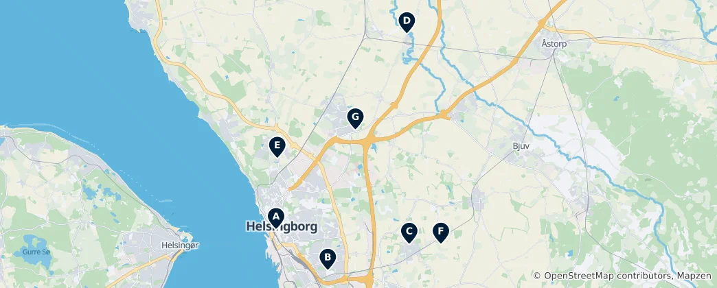 Map of Parks and Gardens