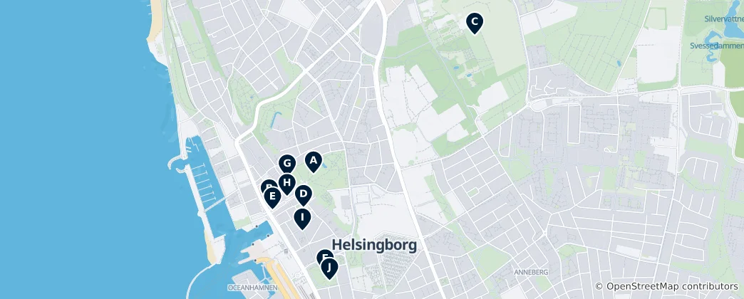 Карта Helsingborg Essentials