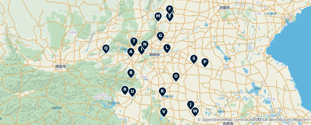Map of Cultural Heritage Sites