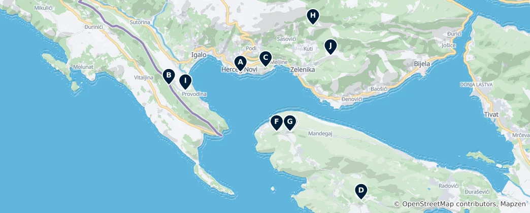 Map of Historic Religious Sites