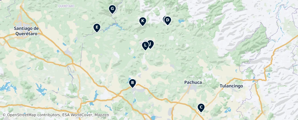 Best of Hidalgo — Map