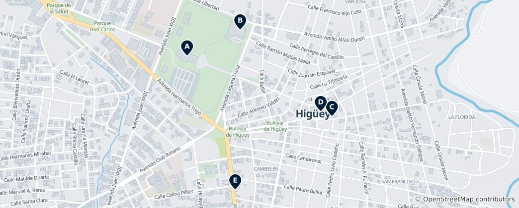 Mapa Higüey Essentials