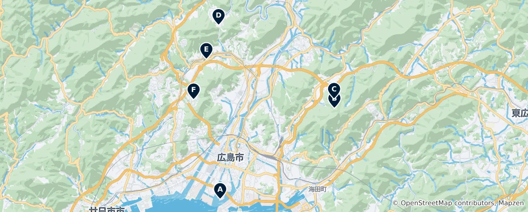 Map of Hiroshima Essentials