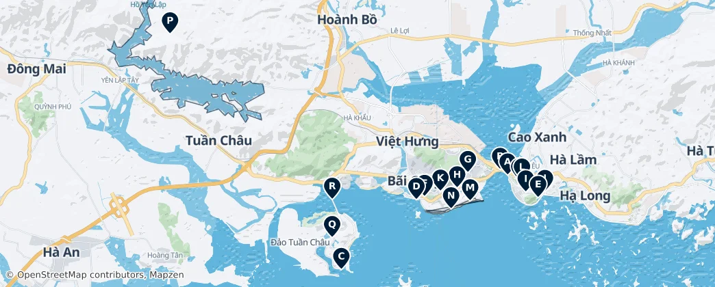 Ha Long's Unmissable Icons — 지도