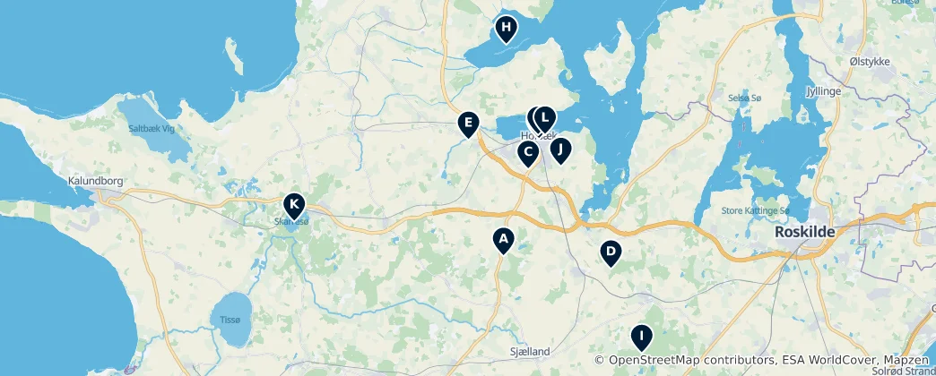Mappa di Holbæk Essentials
