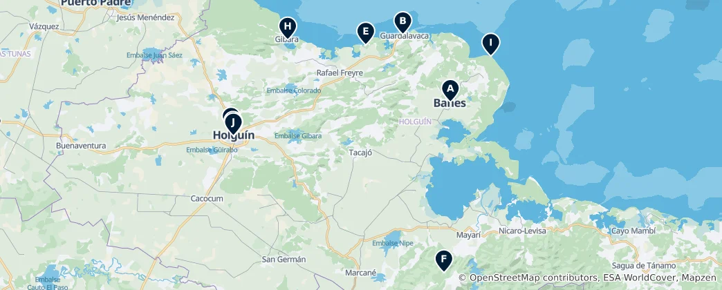 Mapa Holguín Essentials