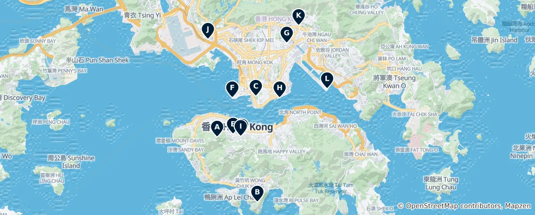 Map of Parks and Gardens