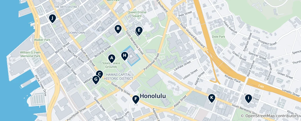Mapa de Art and Culture Highlights